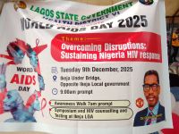 ECN Foundation was represented at WORLD AIDS DAY 2025 on 9th  December 2025 held at Ikeja,  Lagos State.